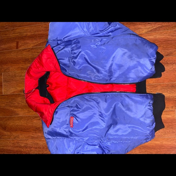 VINTAGE COLUMBIA PURPLE PUFFER JACKET WOMEN S - Picture 5 of 6